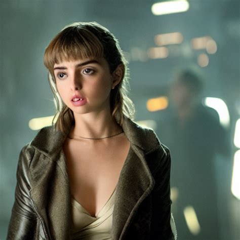 ana de armas hologram scene.